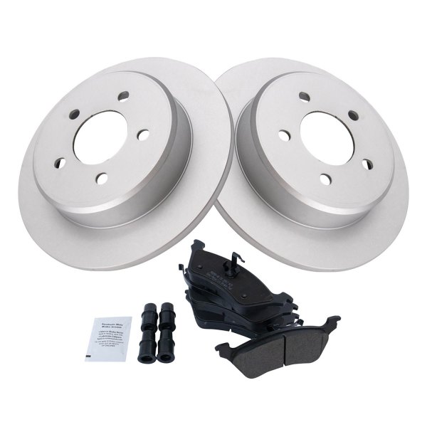 TRQ® - Rear Disc Brake Kit with Semi-Metallic Pads