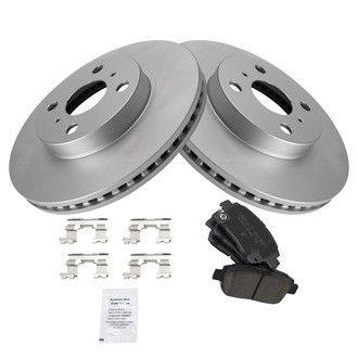 TRQ® - Front Disc Brake Kit with Ceramic Pads