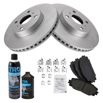 TRQ® - Front Disc Brake Kit with Ceramic Pads