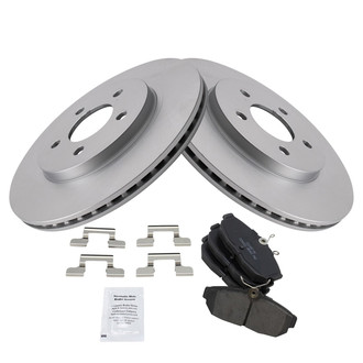TRQ® - Rear Disc Brake Kit with Ceramic Pads
