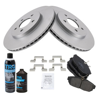 TRQ® - Rear Disc Brake Kit with Ceramic Pads