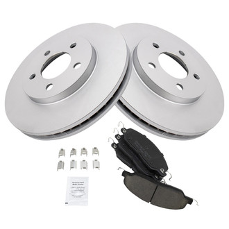 TRQ® - Front Disc Brake Kit with Ceramic Pads