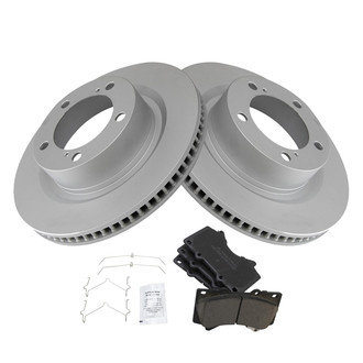 TRQ® - Front Disc Brake Kit with Ceramic Pads