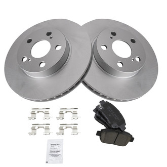 TRQ® - Front Disc Brake Kit with Ceramic Pads