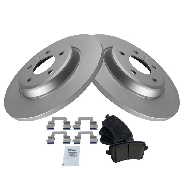 TRQ® - Rear Disc Brake Kit with Ceramic Pads