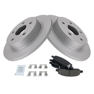 TRQ® - Rear Disc Brake Kit with Ceramic Pads