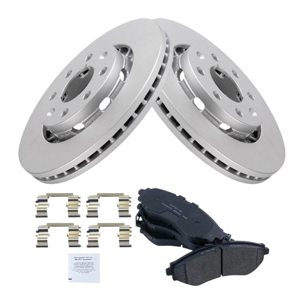 TRQ® - Front Disc Brake Kit with Ceramic Pads