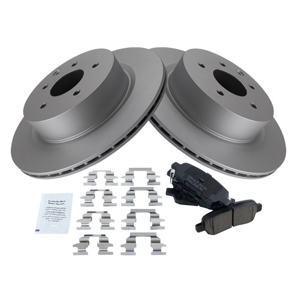 TRQ® - Rear Disc Brake Kit with Ceramic Pads