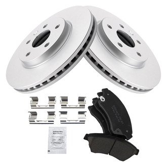 TRQ® - Front Disc Brake Kit with Ceramic Pads