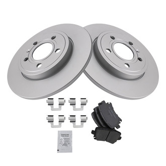 TRQ® - Rear Disc Brake Kit with Ceramic Pads