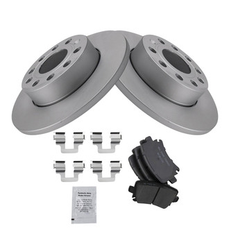TRQ® - Rear Disc Brake Kit with Ceramic Pads