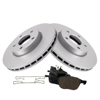 TRQ® - Front Disc Brake Kit with Ceramic Pads