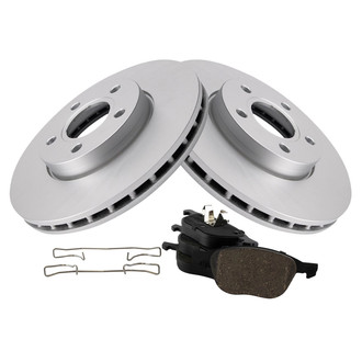 TRQ® - Front Disc Brake Kit with Ceramic Pads
