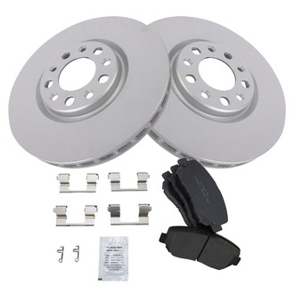 TRQ® - Front Disc Brake Kit with Ceramic Pads