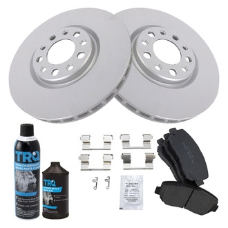 TRQ® - Front Disc Brake Kit with Ceramic Pads