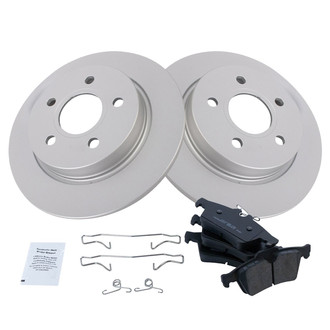 TRQ® - Rear Disc Brake Kit with Ceramic Pads