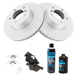 TRQ® - Front Disc Brake Kit with Ceramic Pads