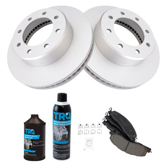 TRQ® - Front Disc Brake Kit with Ceramic Pads