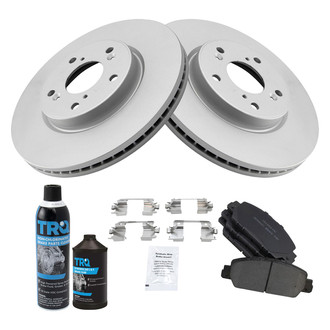 TRQ® - Front Disc Brake Kit with Ceramic Pads