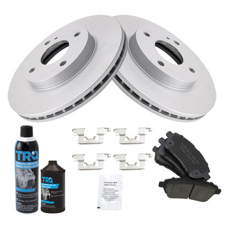 TRQ® - Front Disc Brake Kit with Ceramic Pads