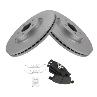 TRQ® - Front Disc Brake Kit with Ceramic Pads