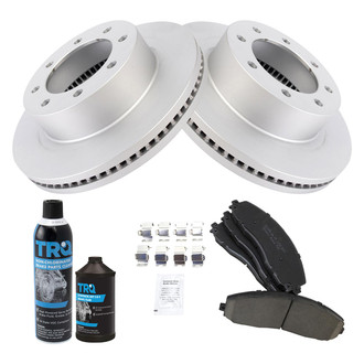 TRQ® - Front Disc Brake Kit with Ceramic Pads