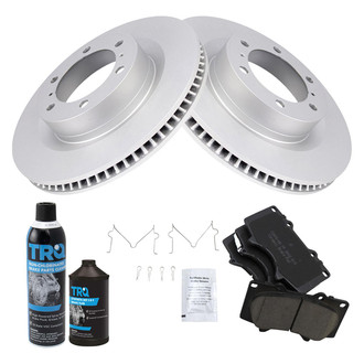 TRQ® - Front Disc Brake Kit with Ceramic Pads