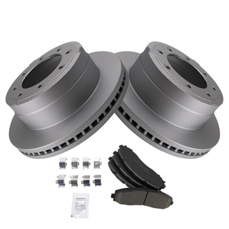 TRQ® - Rear Disc Brake Kit with Ceramic Pads