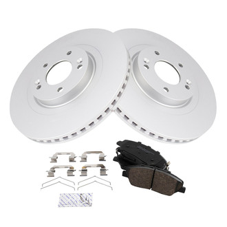 TRQ® - Front Disc Brake Kit with Ceramic Pads