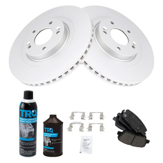 TRQ® - Front Disc Brake Kit with Ceramic Pads