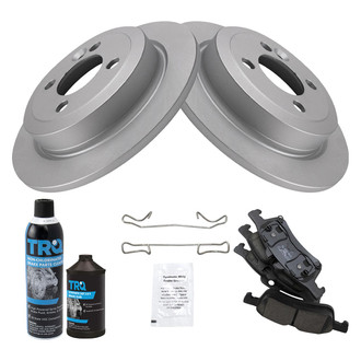 TRQ® - Rear Disc Brake Kit with Ceramic Pads