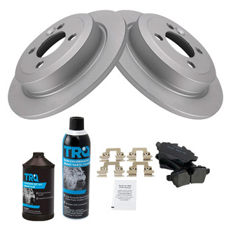 TRQ® - Rear Disc Brake Kit with Ceramic Pads