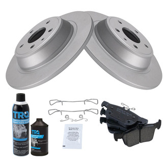 TRQ® - Rear Disc Brake Kit with Ceramic Pads