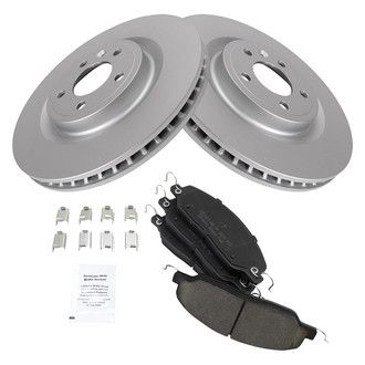 TRQ® - Front Disc Brake Kit with Ceramic Pads