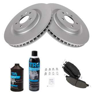 TRQ® - Front Disc Brake Kit with Ceramic Pads