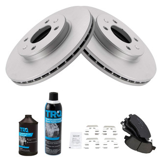 TRQ® - Front Disc Brake Kit with Ceramic Pads