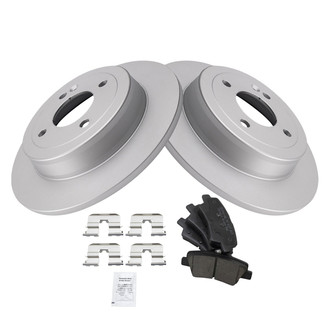 TRQ® - Rear Disc Brake Kit with Ceramic Pads