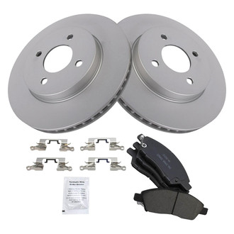TRQ® - Front Disc Brake Kit with Ceramic Pads