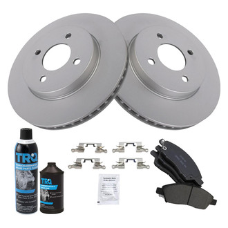 TRQ® - Front Disc Brake Kit with Ceramic Pads