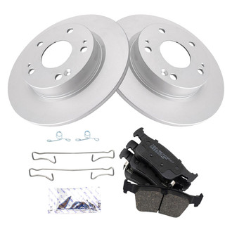 TRQ® - Rear Disc Brake Kit with Ceramic Pads