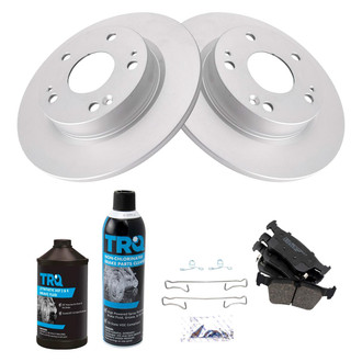 TRQ® - Rear Disc Brake Kit with Ceramic Pads