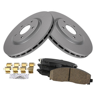 TRQ® - Front Disc Brake Kit with Ceramic Pads