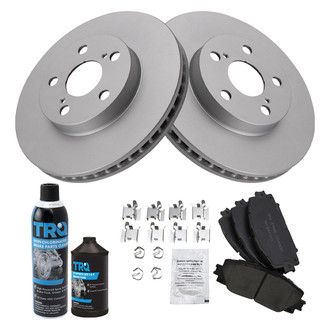 TRQ® - Front Disc Brake Kit with Ceramic Pads
