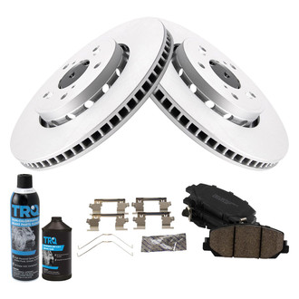 TRQ® - Front Disc Brake Kit with Ceramic Pads