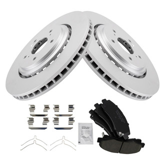 TRQ® - Front Disc Brake Kit with Ceramic Pads