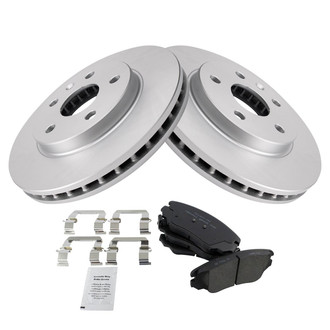 TRQ® - Front Disc Brake Kit with Ceramic Pads