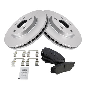TRQ® - Front Disc Brake Kit with Ceramic Pads