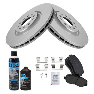 TRQ® - Front Disc Brake Kit with Ceramic Pads