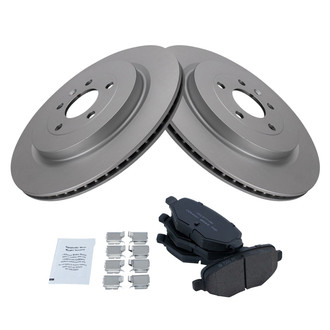 TRQ® - Rear Disc Brake Kit with Ceramic Pads