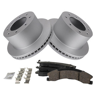 TRQ® - Rear Disc Brake Kit with Ceramic Pads